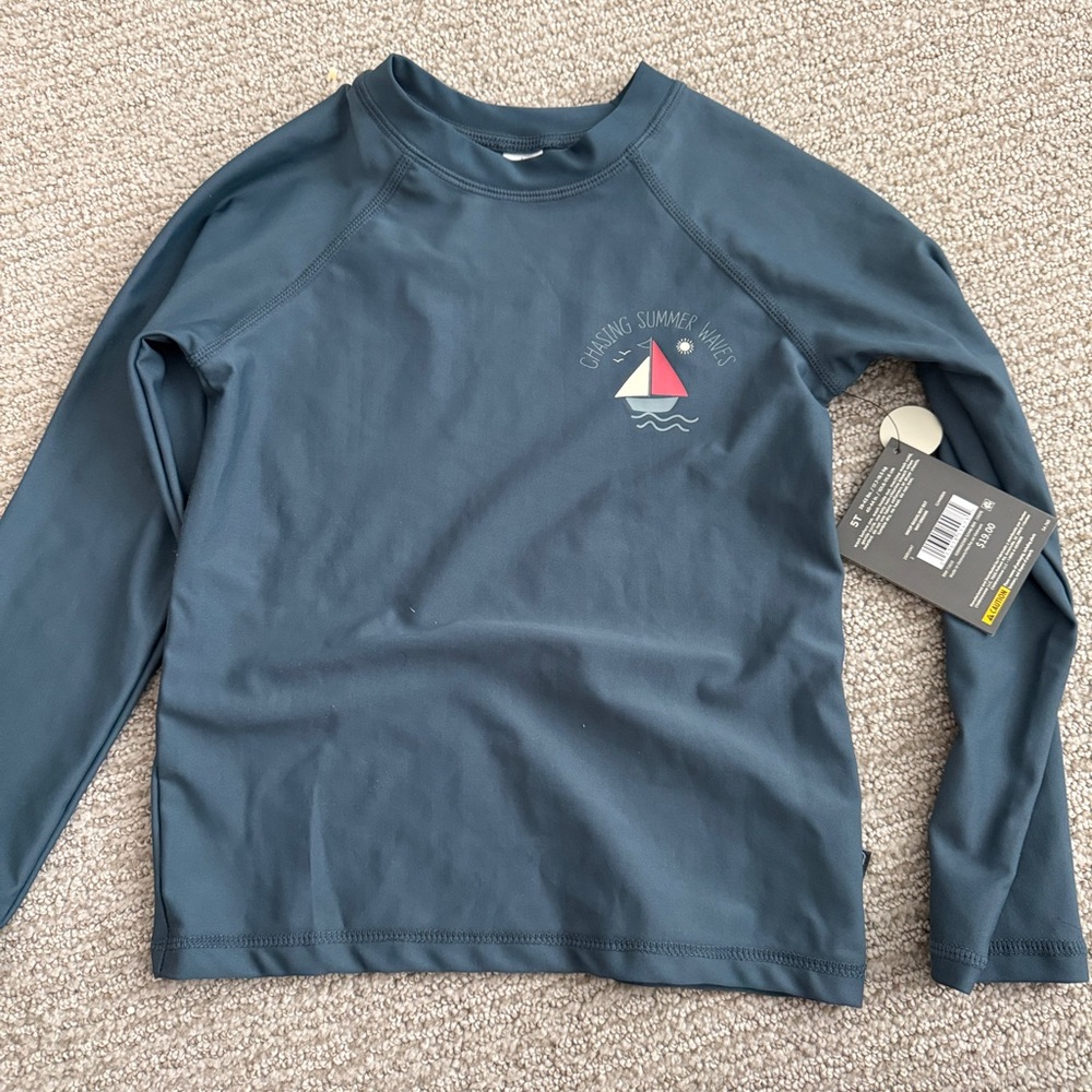 Kids Blue Rashguard